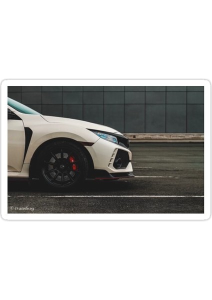 Tip R Sticker Araba Oto Arma Duvar Sticker Ev Dekoratif Çıkartma 15 Cm