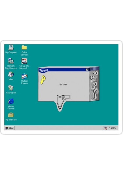 Hata Sticker Araba Oto Arma Duvar Sticker Ev Dekoratif Çıkartma 15 Cm