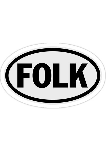 Halk Müziği Sticker Araba Oto Arma Duvar Sticker Ev Dekoratif Çıkartma 15 Cm