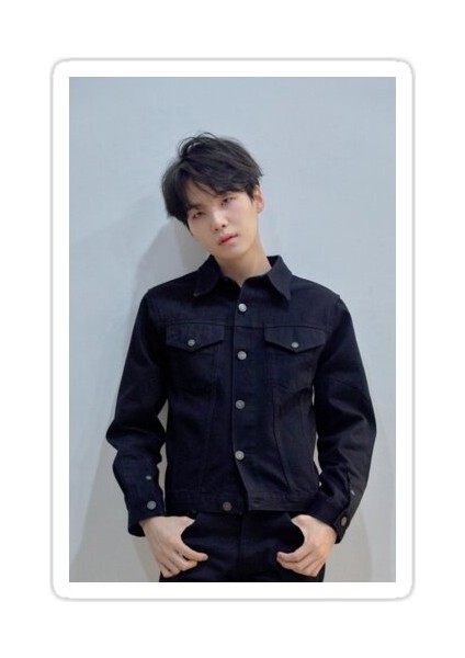 Bts Suga R Concept, Kendinizi Gözyaşı Seviyor Sticker Araba Oto Arma Duvar Sticker