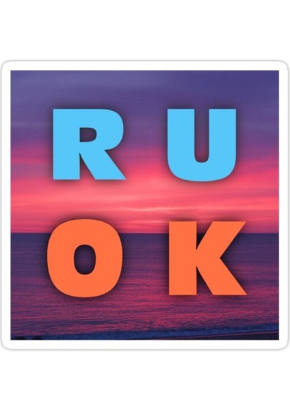 Ru Ok Sticker Araba Oto Arma Duvar Sticker Ev Dekoratif Çıkartma 15 Cm
