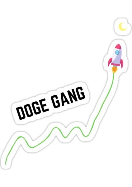 Aya Doge Sticker Araba Oto Arma Duvar Sticker Ev Dekoratif Çıkartma 15 Cm