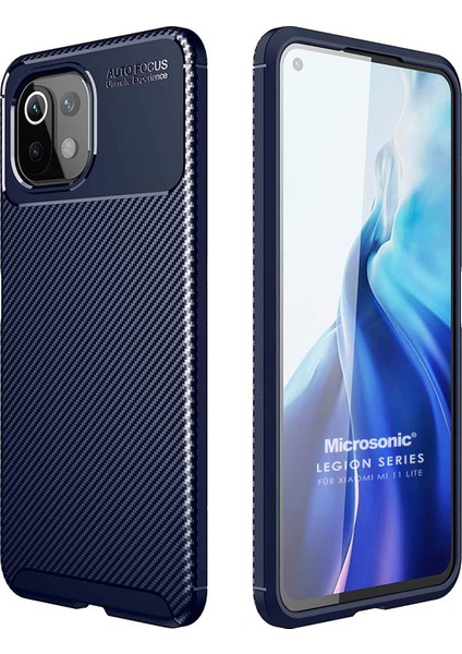 Xiaomi Mi 11 Lite Kılıf Legion Series Lacivert