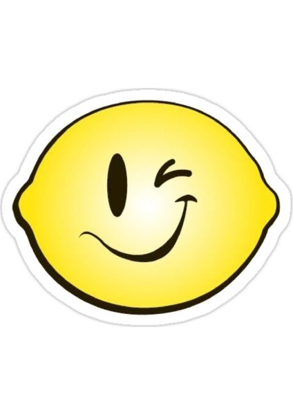 Hubert'in Limonata Logo Sticker Araba Oto Arma Duvar Sticker Ev Dekoratif Çıkartma 15 Cm