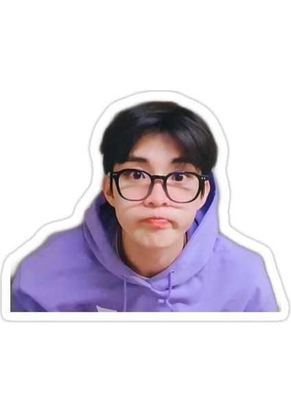 Sevimli Changmin Sticker Araba Oto Arma Duvar Sticker Ev Dekoratif Çıkartma 15 Cm