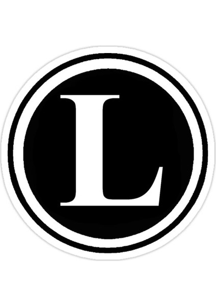 L1 Sticker Araba Oto Arma Duvar Sticker Ev Dekoratif Çıkartma 15 Cm