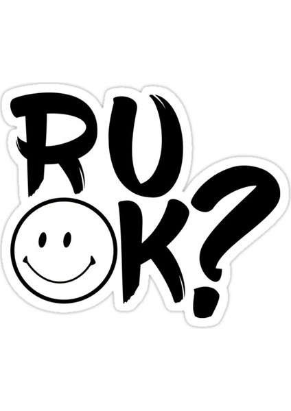 Iyi Misin? sticker Araba Oto Arma Duvar Sticker Ev Dekoratif Çıkartma 15 Cm
