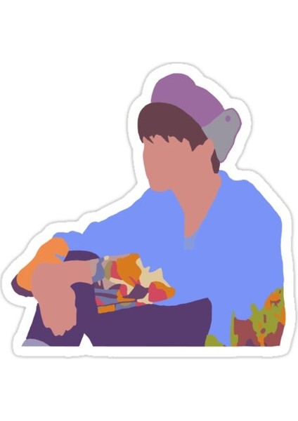 Sangyeon - Bloom Bloom - The Boyz Sticker Araba Oto Arma Duvar Sticker