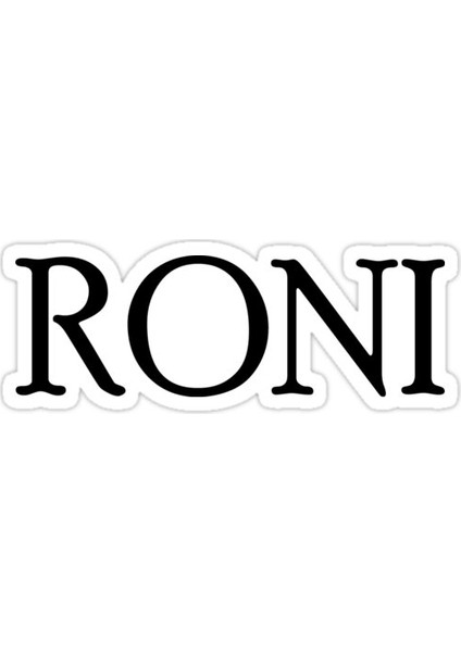 Roni Sticker Araba Oto Arma Duvar Sticker Ev Dekoratif Çıkartma 15 Cm