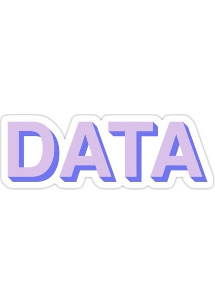 Veri Bilimi Sticker Araba Oto Arma Duvar Sticker Ev Dekoratif Çıkartma 15 Cm