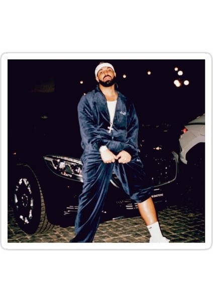Drizzy Drake Sticker Araba Oto Arma Duvar Sticker Ev Dekoratif Çıkartma 15 Cm