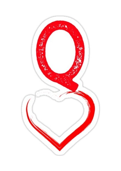 Kalplerin Kraliçesi Sticker Araba Oto Arma Duvar Sticker Ev Dekoratif Çıkartma 15 Cm