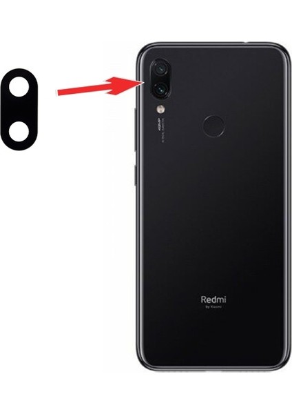 Xiaomi Redmi Note 7 Arka Kamera Lens Cam
