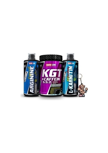 Hardline Nutrition Hardline L-Carnitine Thermo + Kgt + Arginine Liquid 1000 ml Kombinasyonu