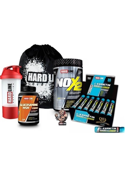 Hardline L-Carnitine Matrix 3000 Mg + Nox 2 + Glucosamine Msm Kombinasyonu