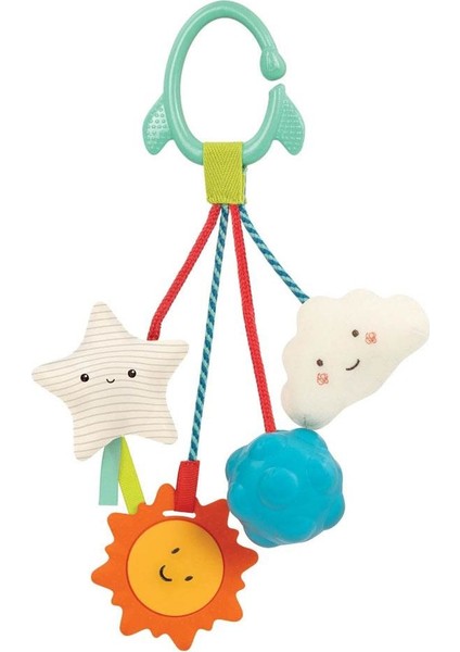 Çıngıraklı Puset Oyuncagı Galaksi - Sensory Baby Toy