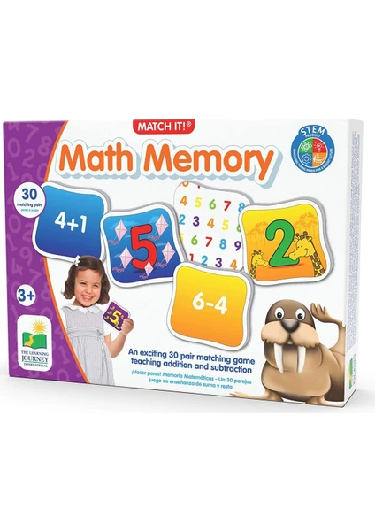 Learning Journey The Learning Journey Match It! Math Memory - Dört Işlem Oyunu