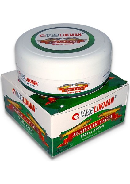 Alabalık Yağı Özlü Bitkisel Masaj Kremi 65 gr