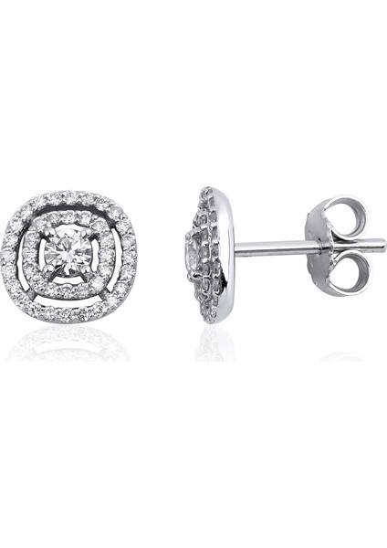 0,50 Karat Pırlanta Küpe