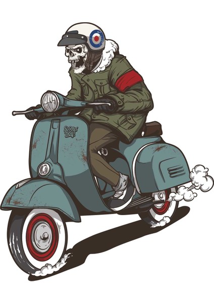 motorsiklet , Kask , Laptop ve Araç Sticker
