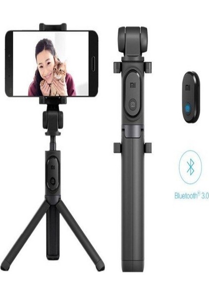 Mi Tripod Bluetooth Kumandalı Üçü Birarada Selfie Çubuğu