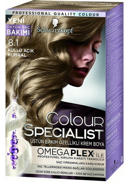 Schwarzkopf Colour Specıalıst Saç Boyası 8.1 Delist