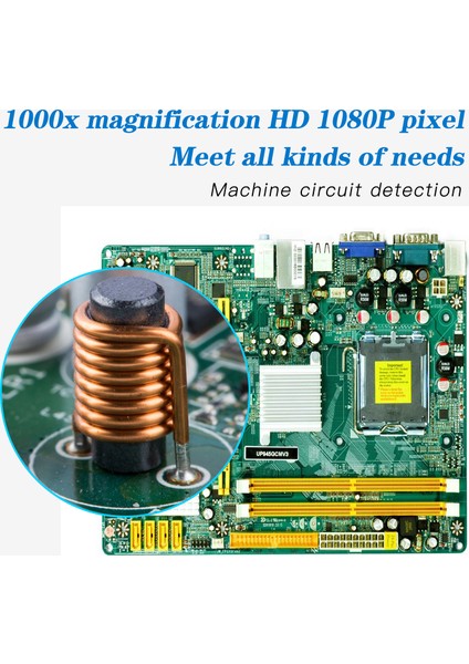 Endüstriyel Elektronik Mikroskop 2 MP Hd Dijital (Yurt Dışından)