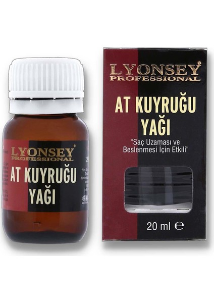 At Kuyruğu Yağı 20 ml