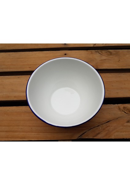 Yeşil Kırmızı Çiçekli Çinko Kase R=18 cm