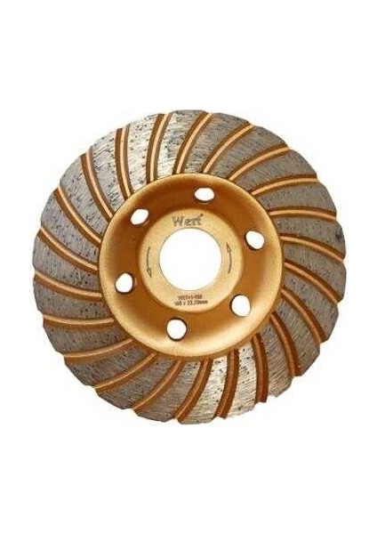 2741-100 Elmas Taşlama Diski, Turbo, 100MM