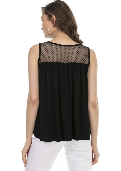 Yakası Dantelli Kalın Askılı Bol Kesim Siyah Body modelleri