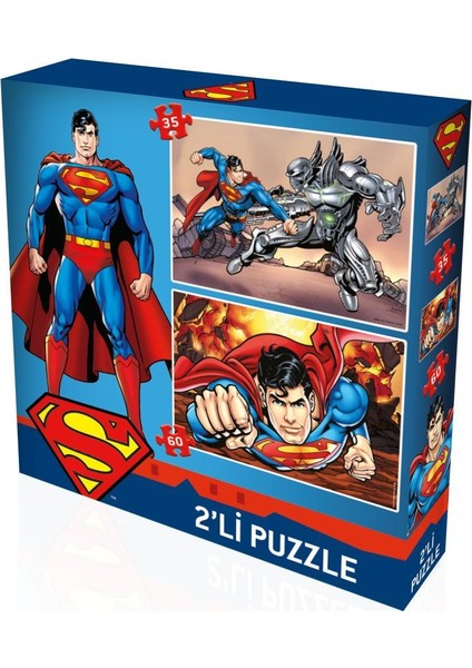 Superman Yapboz Puzzle