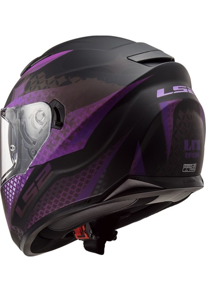 Stream Evo Lux Mat Siyah-Pembe Kask Xs Beden