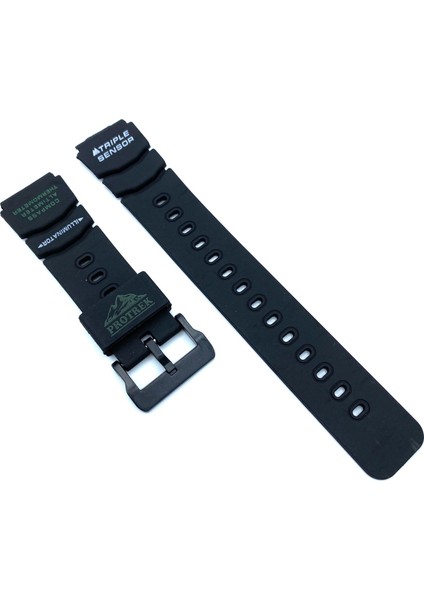 Casio Prt-41 Siyah Silikon Uyumlu Saat Kordonu CAS125