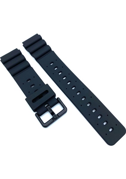 Casio DW-2500 Siyah Silikon Uyumlu Saat Kordonu CAS137