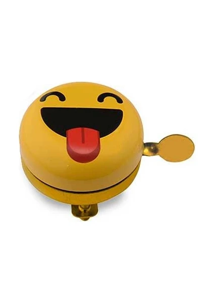 Emoji Dil Dışarı Metal Bisiklet Zili