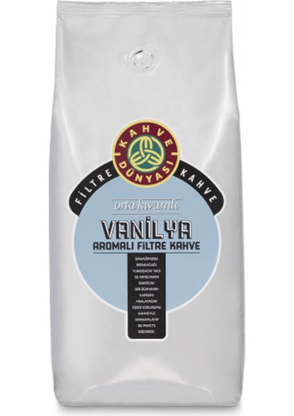 Vanilya Aromalı Filtre Kahve Çekirdek 1 Kg.