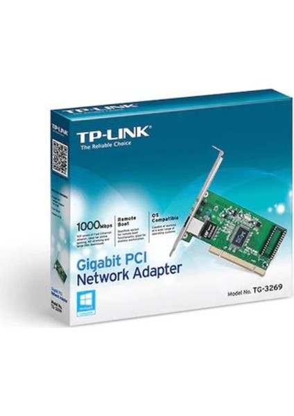 TG-3269 32-Bit Gigabit Pcı Network Adaptör fiyatları