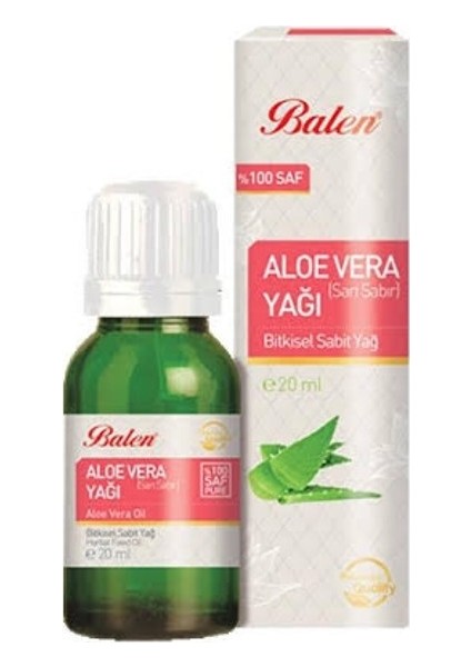 Aloe Vera-Sarı Sabır Yağı 20 ml