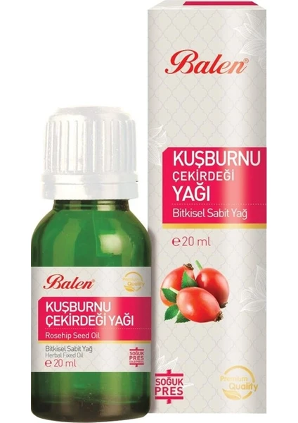 Organik Kuşburnu Çekirdeği Yağı 20 ml