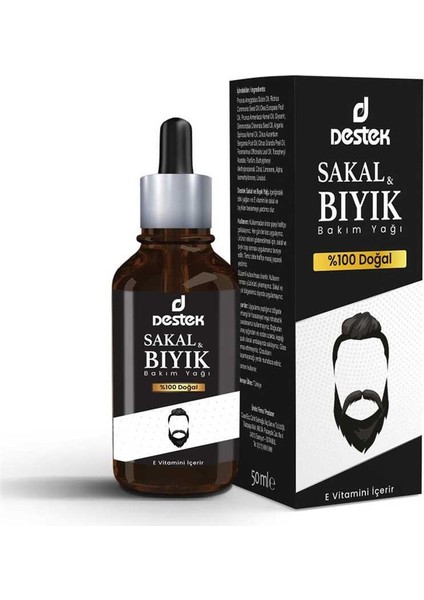 Sakal & Bıyık Bakım Yağı 50 ml