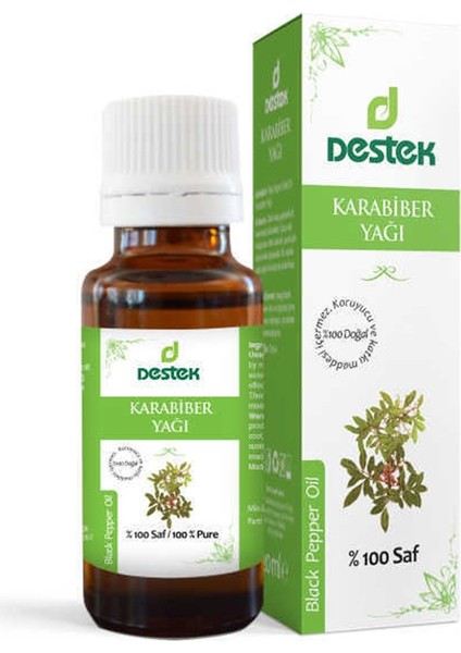 Karabiber Yağı (Soğuk Pres) 20 ml