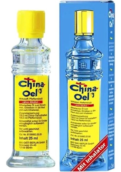 Çin Yağı 25 ml (China Oel 25 ml)