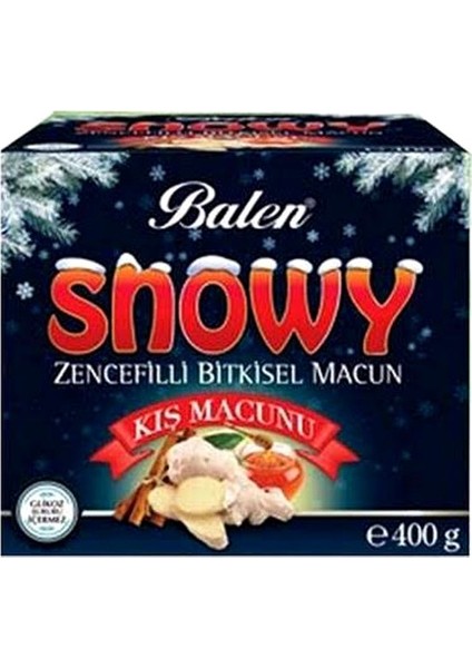 Snowy Ballı Zencefilli Macun 400 gr