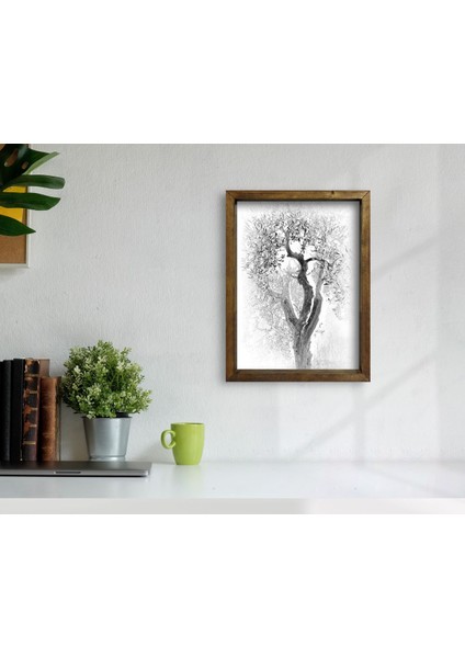 Gift Doğal Masif Ahşap Çerçeveli Tablo 45X65CM-31 fiyatları