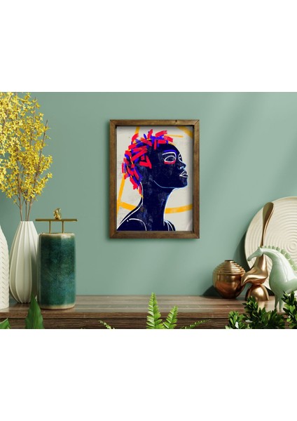 Gift Doğal Masif Ahşap Çerçeveli Tablo 45X65CM-25 modelleri