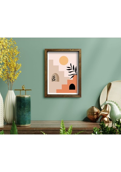 Gift Doğal Masif Ahşap Çerçeveli Tablo 45X65CM-48 modelleri