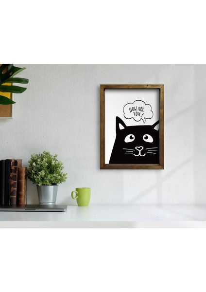 Gift Doğal Masif Ahşap Çerçeveli Tablo 45X65CM-11 fiyatları