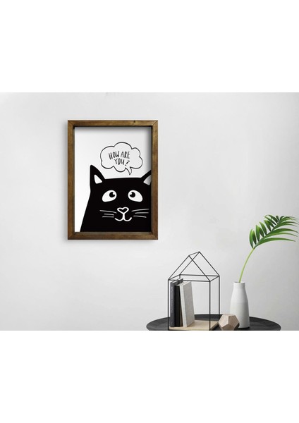 Gift Doğal Masif Ahşap Çerçeveli Tablo 45X65CM-11 modelleri