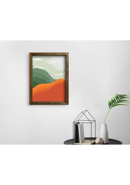 Gift Doğal Masif Ahşap Çerçeveli Tablo 45X65CM-51 modelleri